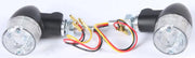 26-8334BK Style 2 Led Turn Signal Black W/Clear Lens - Universal