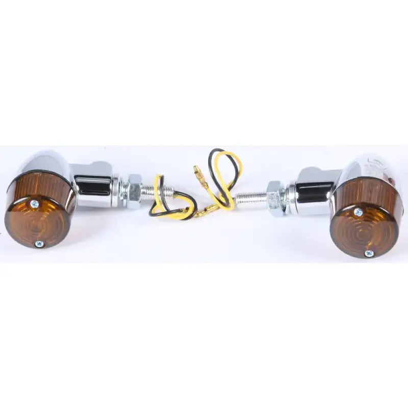 26-8335CM Style 2 Led Turn Signal Chrome W/Smoke Lens - Universal