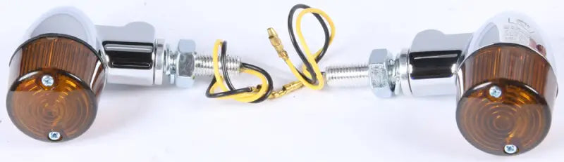 26-8335CM Style 2 Led Turn Signal Chrome W/Smoke Lens - Universal