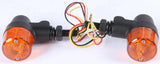 26-8633 Style 3 Led Turn Signal Black W/Amber Lens - Universal