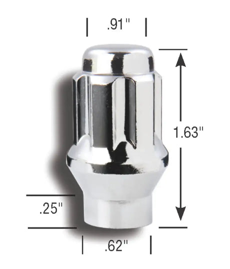26148ETS Gorilla Ln 14Mm X 1.50 Clse 60/Bx - Lug Nut