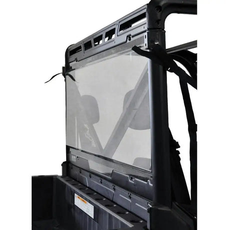 Clear Polaris Ranger XP900 Kolpin rear windshield for off-road adventures