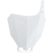 2630680002 Front Number Plate White