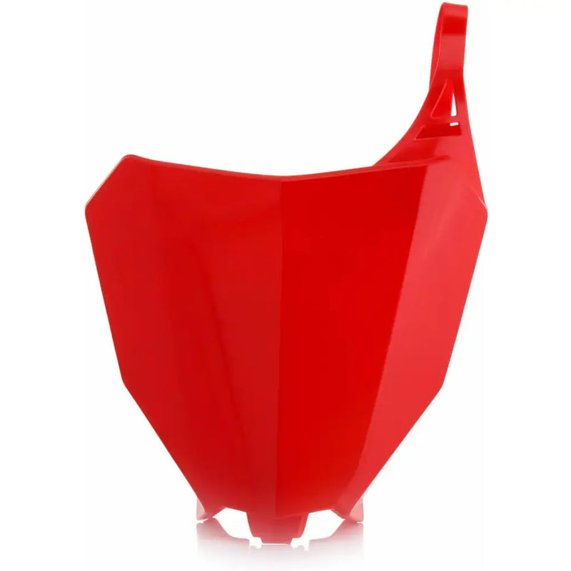 2630680227 Front Number Plate Red