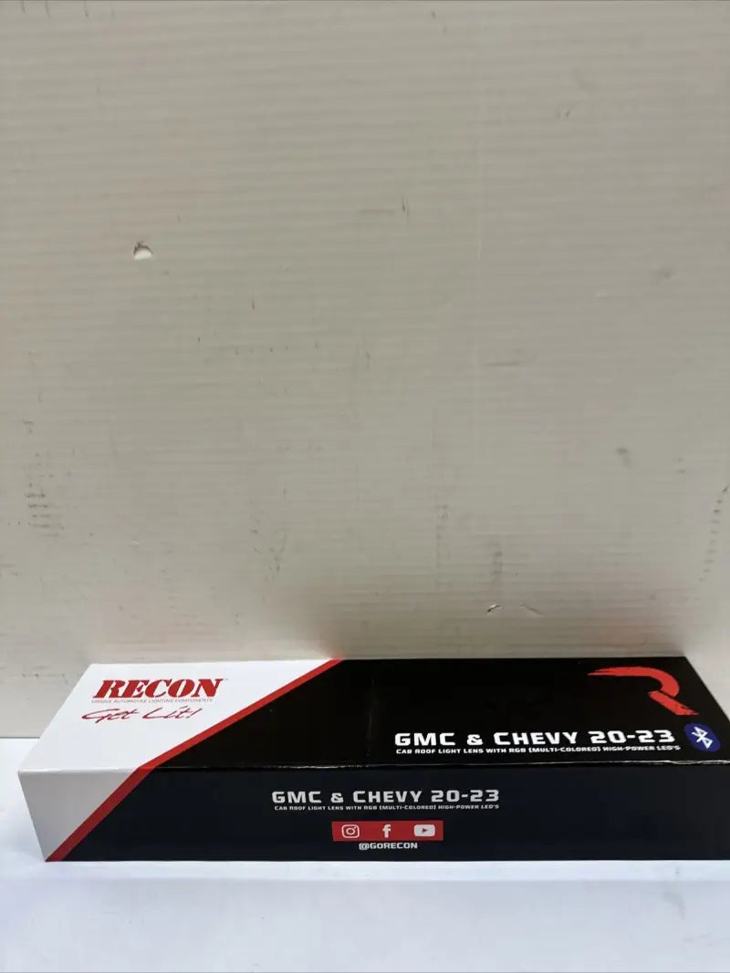 GMC Chevy 20-23 tail light box for 264158BKRGB Recon Access upgrade