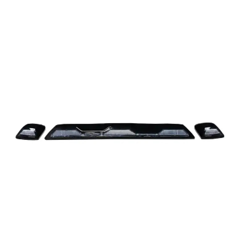 Shiny black car bumper for 2021 GMC 2500 with white cab 264158XWHCL Recon Access