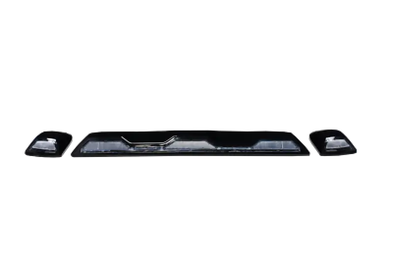 Shiny black car bumper for 2021 GMC 2500 with white cab 264158XWHCL Recon Access