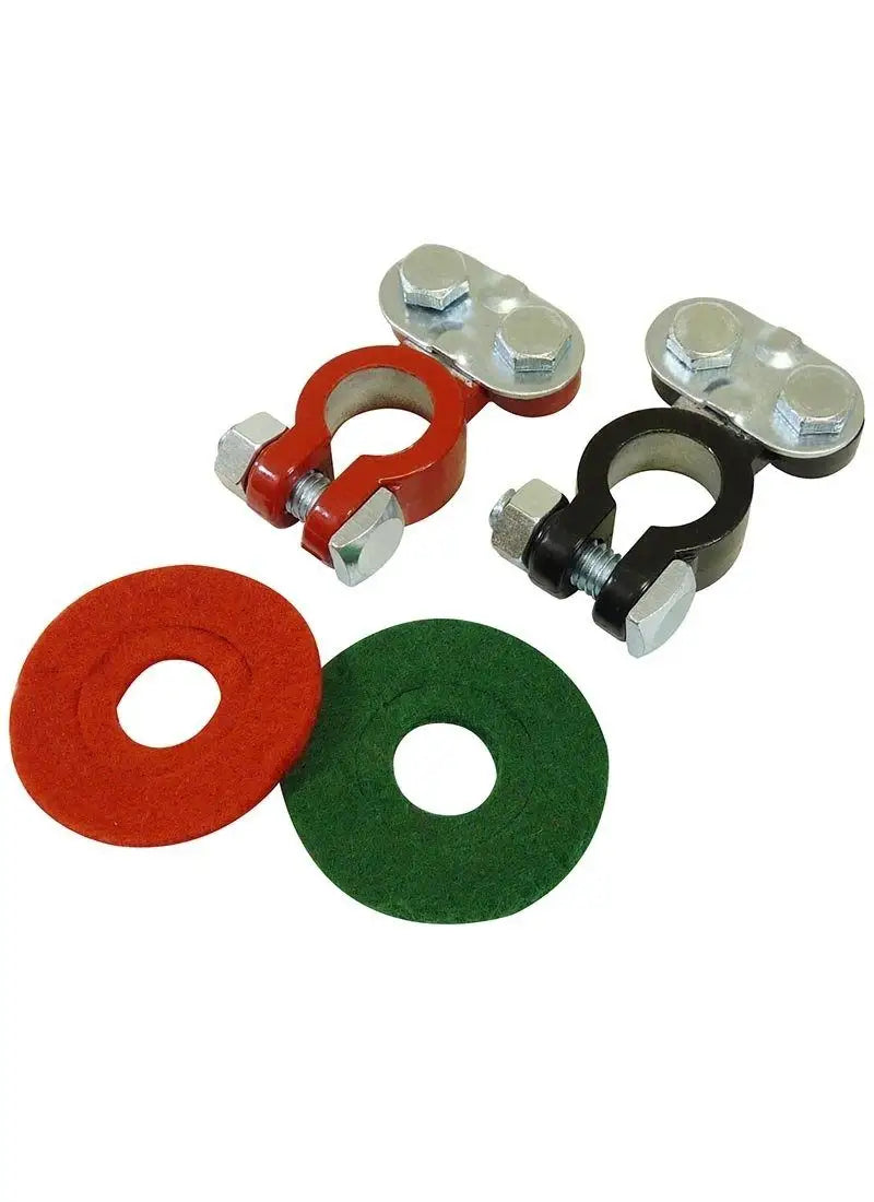 Battery terminal clamps with corrosion protectors for 264231whbk recon access Cadillac Escalade Gmc