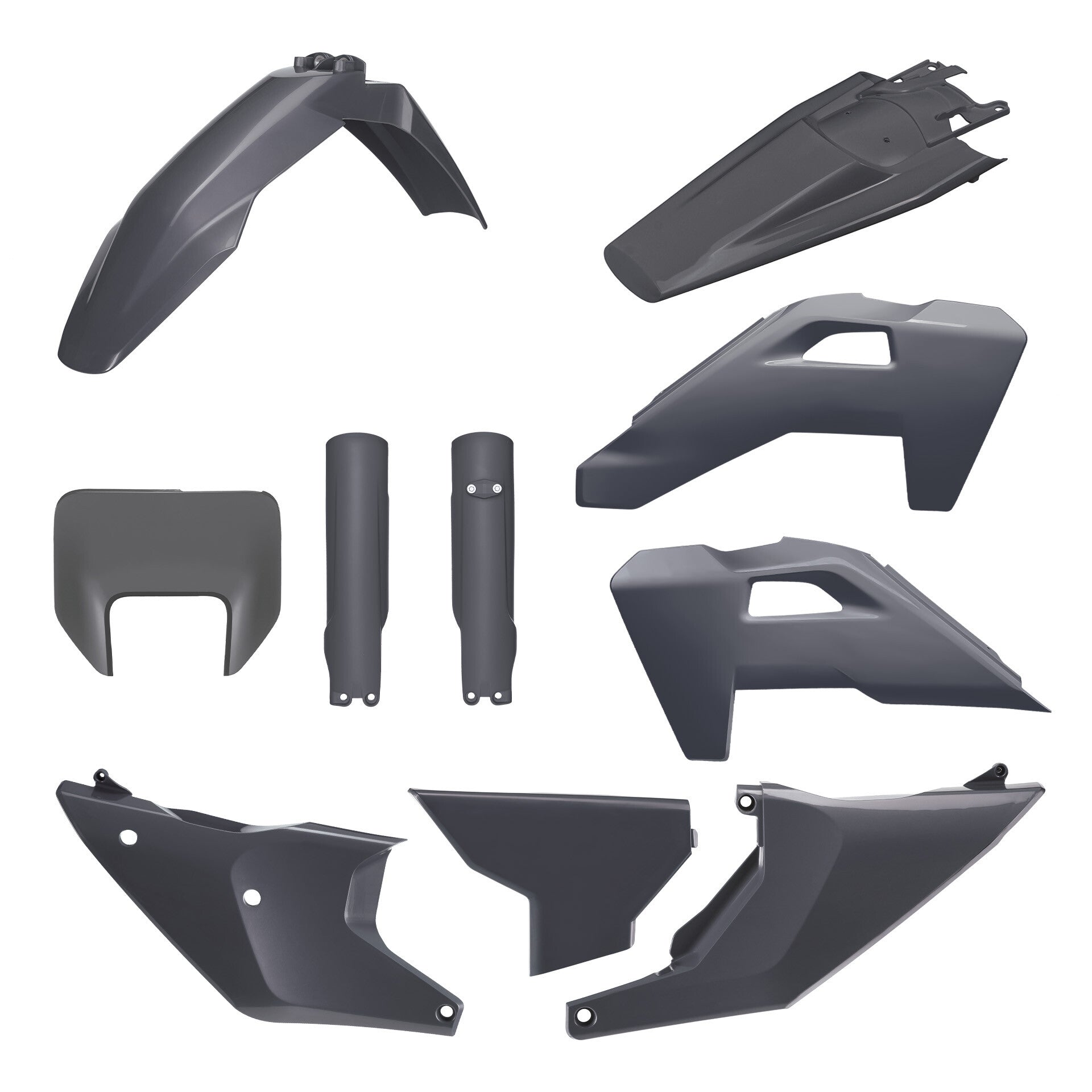 Polisport Full Plastic Kit Body 91663 - Gray Nardo