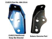 Cusco 684 316 A Cusco Rear Harder Sway Bar Bracket 03-09 Subaru Legacy