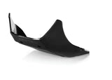 Black 2676180001 Skid Plate by Acerbis for chassis and engine protection.