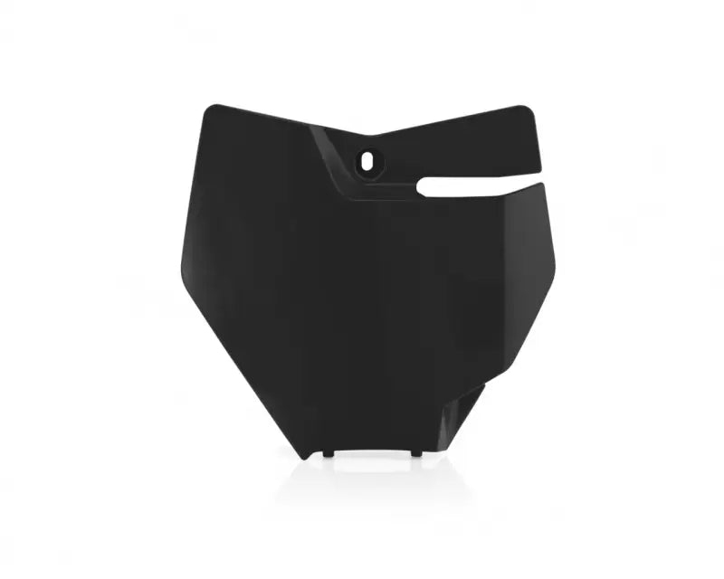 Black plastic motorcycle number plate from product 2685950001 Front Number Plate Black