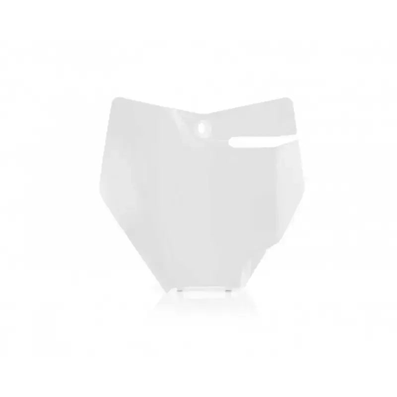 ACERBIS 2685950002 Front Number Plate White
