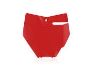 2685950004 Front Number Plate Gas/Ktm Red