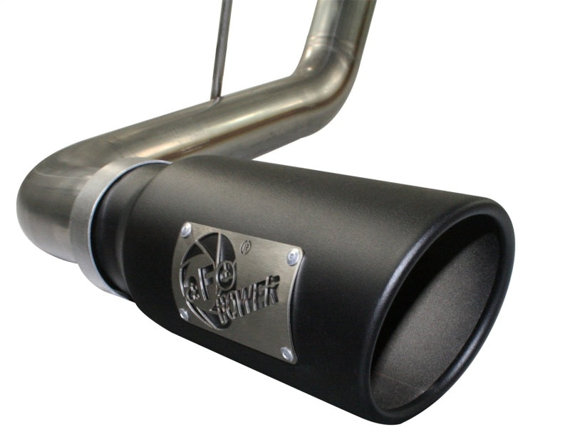 aFe 49-46008-B aFe MACHForce XP Exhausts Cat-Back SS-409 EXH CB Toyota Tundra 10-11 V8-5.7L 145.7 WB (blk tip)