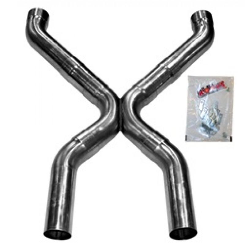 Kooks Headers 9105 Kooks Universal 3 1/2in Short Turnouts SS 6in Long. Fits 3 1/2in Colls