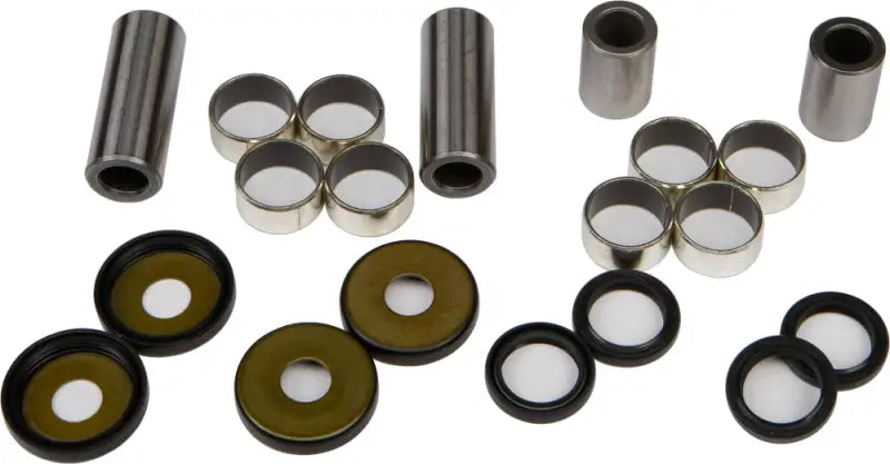Automotive suspension bushing and sleeve kit for Linkage Bearing Kit replacement