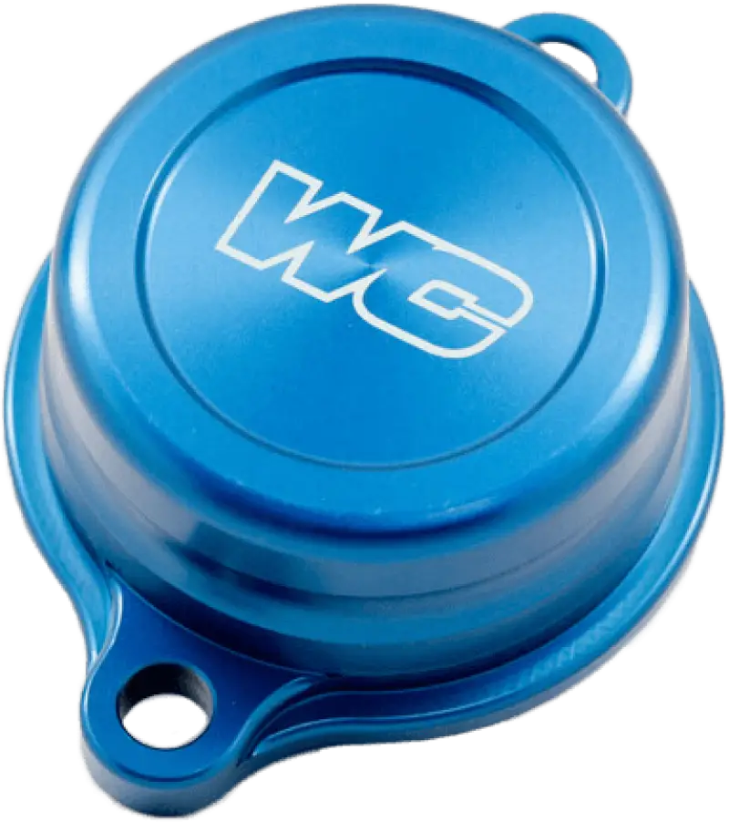 27-146 Works Oil Filter Cover Blue Yam - RV and Auto Parts