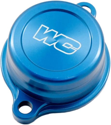 27-146 Works Oil Filter Cover Blue Yam - RV and Auto Parts
