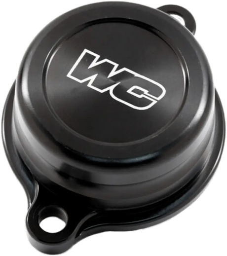 27-156 Works Oil Filter Cover Black Yam - RV and Auto Parts