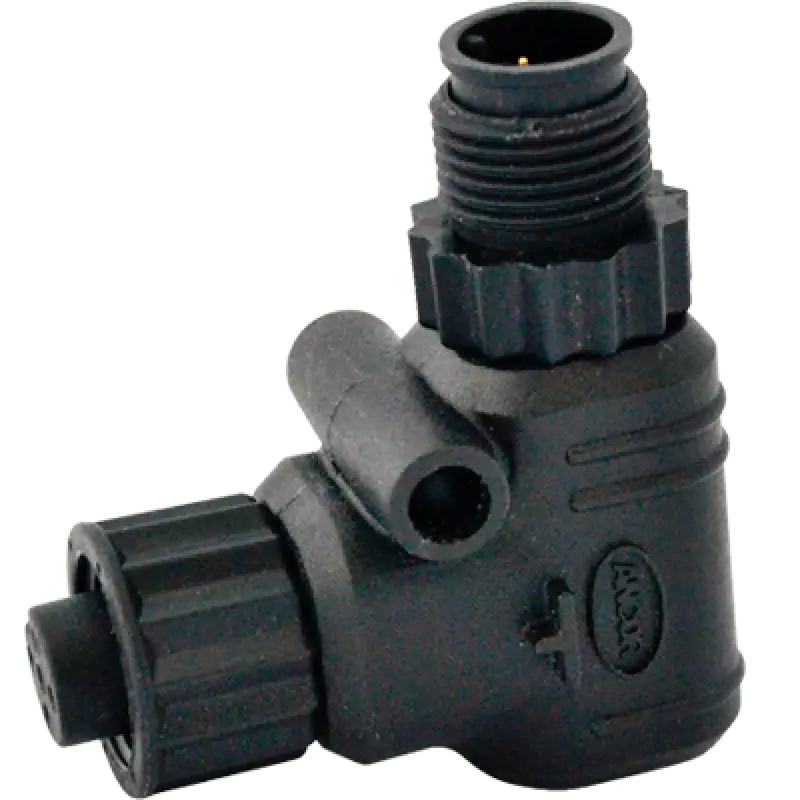 270108 Ancor Nmea 2000 90 Deg Elbow Connector - Marine Network Cable
