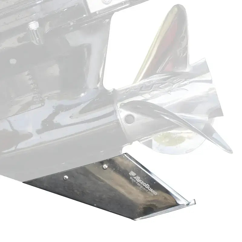 27051 Keelguard Skegguard for Select Mercruiser Models, durable protection for boat skegs from rocks, stumps, and debris.