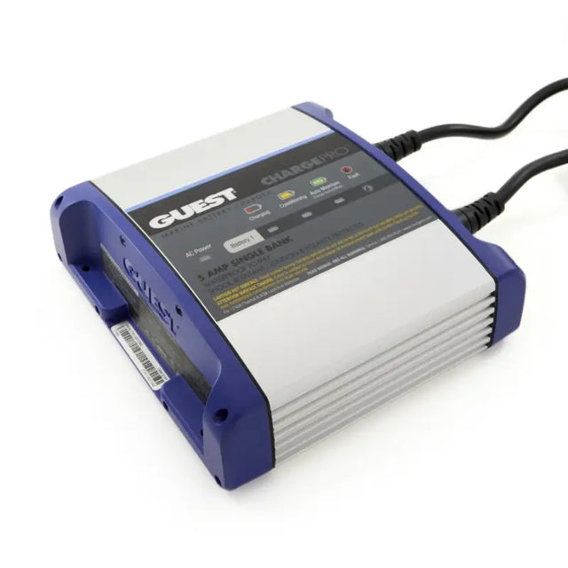 2708A Marinco Guest Battery Charger 5A - 1-Bank for efficient marine battery charging; suitable for RV, Automotive, Powersports, off-road, marine, exterior, truck accessories, interior, truck bed, RV parts, RV Power Generation Solar Generators Converters, AVADA - Best Sellers