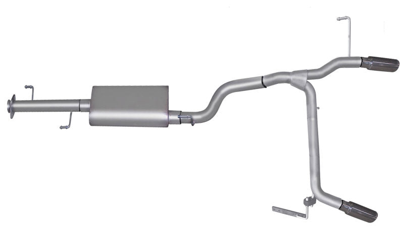 Gibson 18808 Gibson 07-14 Toyota FJ Cruiser Base 4.0L 2.5in Cat-Back Dual Split Exhaust - Aluminized