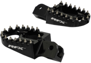 RFX PRO Series Aluminum Footpegs Foot Controls FXFR 10200 99BK - Black SUR-RON