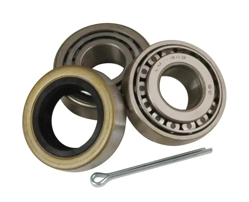 Smith bearing kit with seal, bearing, and cotter pin for easy installation