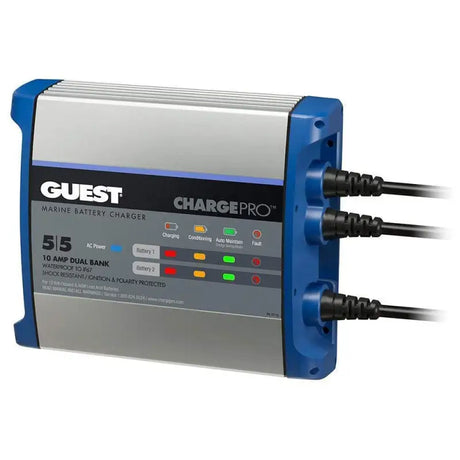 2711A Marinco Guest Battery Charger 10A - 2 Bank