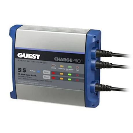 2711A Marinco Guest Battery Charger 10A - 2 Bank