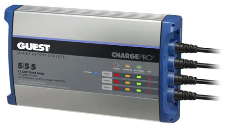2713A Marinco Guest Battery Charger 15A - 3 Bank