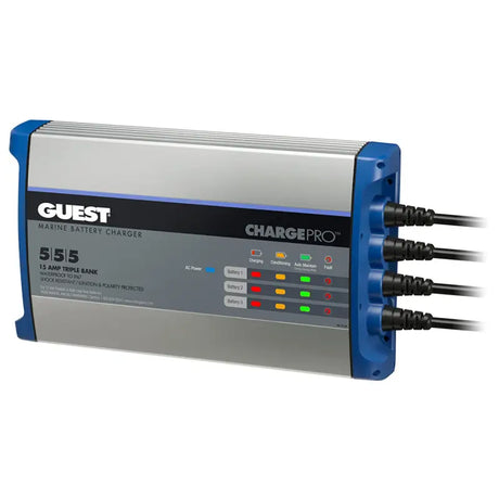 2713A Marinco Guest Battery Charger 15A - 3 Bank