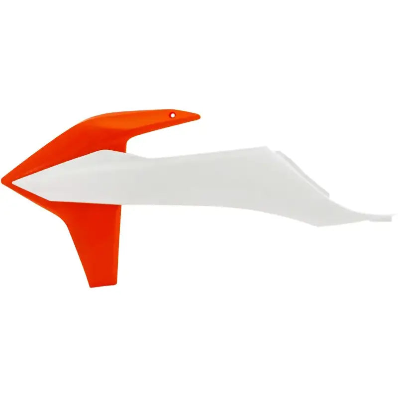 2726516813 Radiator Shroud White/Orange