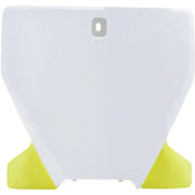 2726576814 Front Number Plate White/Yellow