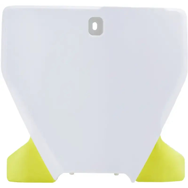 2726576814 Front Number Plate White/Yellow