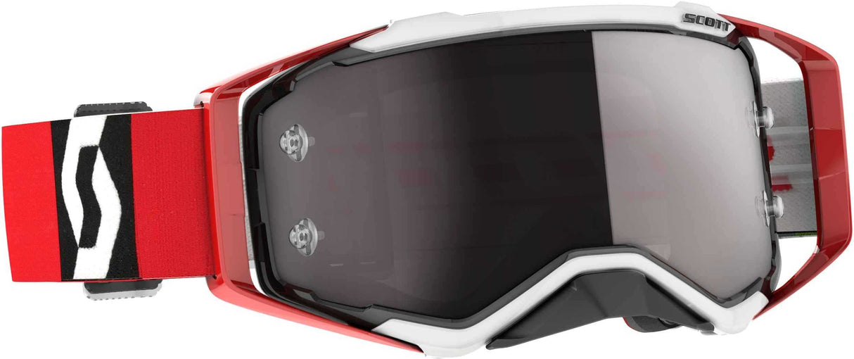 272821-1018269 Prospect Goggle Red/Black Silver Chrome Works