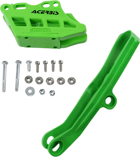 2734950006 Chain Guide/Slider Kit 2.0 Green Kx450