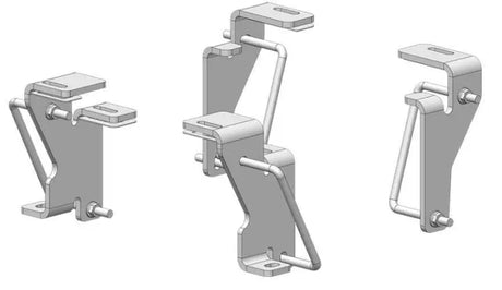 2736 Fifth Wheel Trailer Hitch Mount Kit