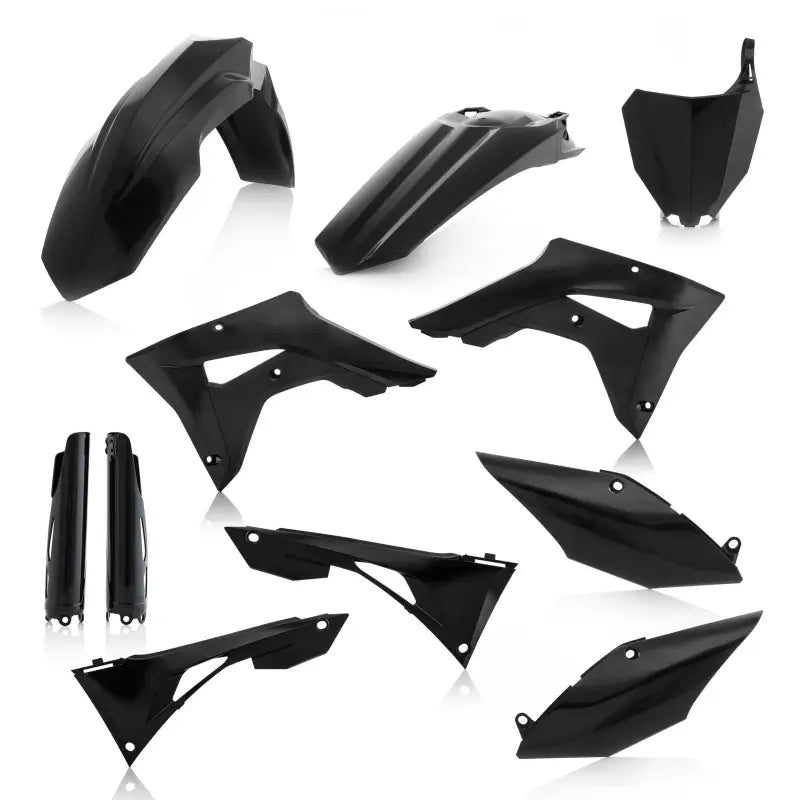 ACERBIS 2736260001 Full Plastic Kit Black