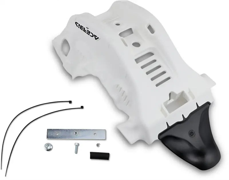 2736361035 Skid Plate White/Black