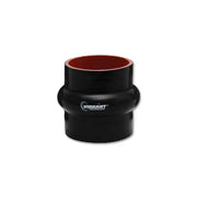 Vibrant 2738 Vibrant 4 Ply Reinforced Silicone Hump Hose Connector - 4.5in I.D. x 3in long (BLACK)