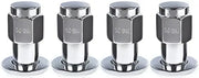 27721-4 Cragar Wheel Lug Nut 7/16 Inch x 20 Thread Size