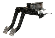 Wilwood 340-14360 Wilwood Adjustable-Tandem Dual Pedal - Brake / Clutch - Fwd. Swing Mount - 6.25:1 - Black E-Coat