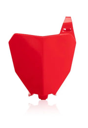 2780390227 Front Number Plate Red