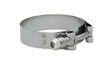 Vibrant 27810 Vibrant SS T-Bolt Clamps Pack of 2 Size Range: 3.38in to 3.62in
