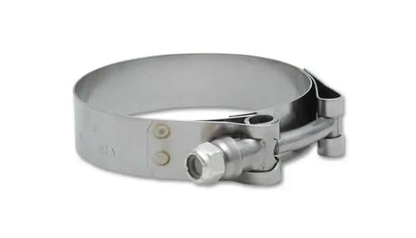Vibrant 27810 Vibrant SS T-Bolt Clamps Pack of 2 Size Range: 3.38in to 3.62in