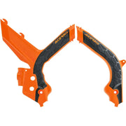 2783155225 X Grip Frame Guards Orange/Black - X-Grip Guard