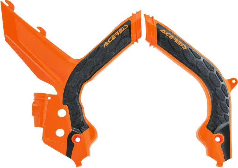 2783155225 X Grip Frame Guards Orange/Black - X-Grip Guard